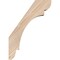 Ekena Millwork 3 1/2"W x 10"D x 14"H Olympic Smooth Knee Brace, Douglas Fir BRC04X10X14OLY00SDF - alternate 4